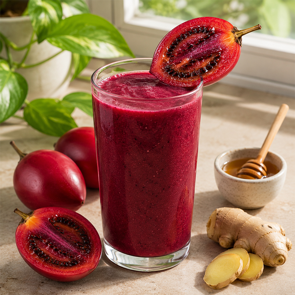 Organic Tamarillo (Tree Tomato) 250g — Colombian Andes · Tart-Sweet · Extraordinary Raw or Cooked