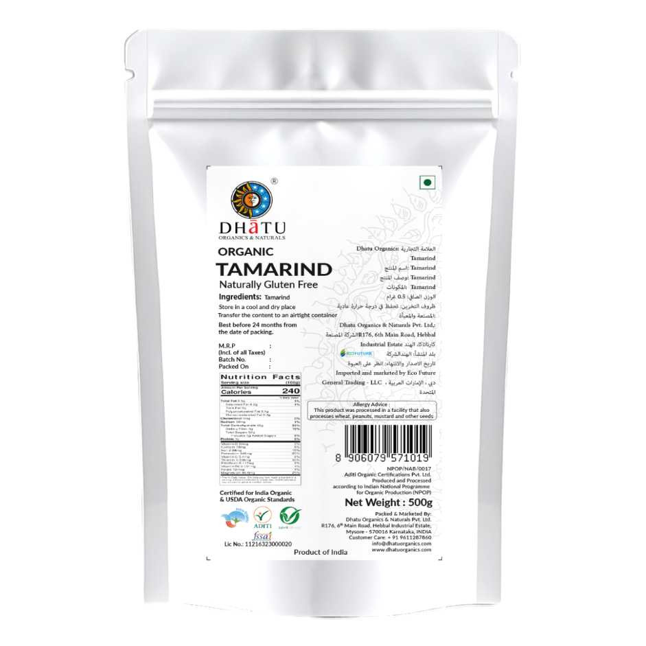 TAMARIND WHOLE-500g by Rootz Organics
