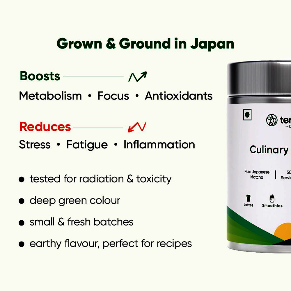 Tencha Culinary Matcha Jar 50g