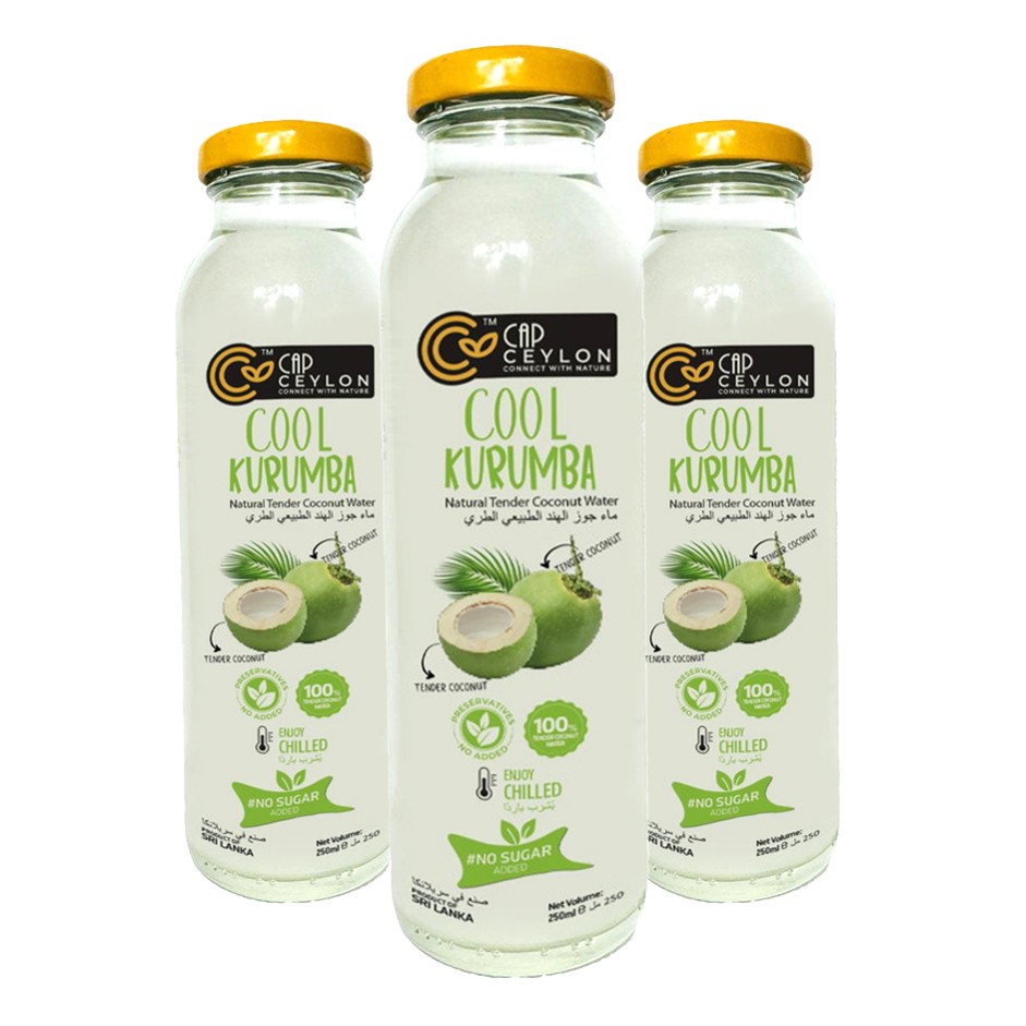 Organic Tender Coconut Water - Pack of 3