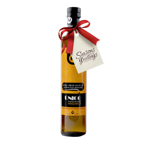 Image of Premium Extra Virgin Olive Oil – Manzanilla Edition (500ml) Gift bottle