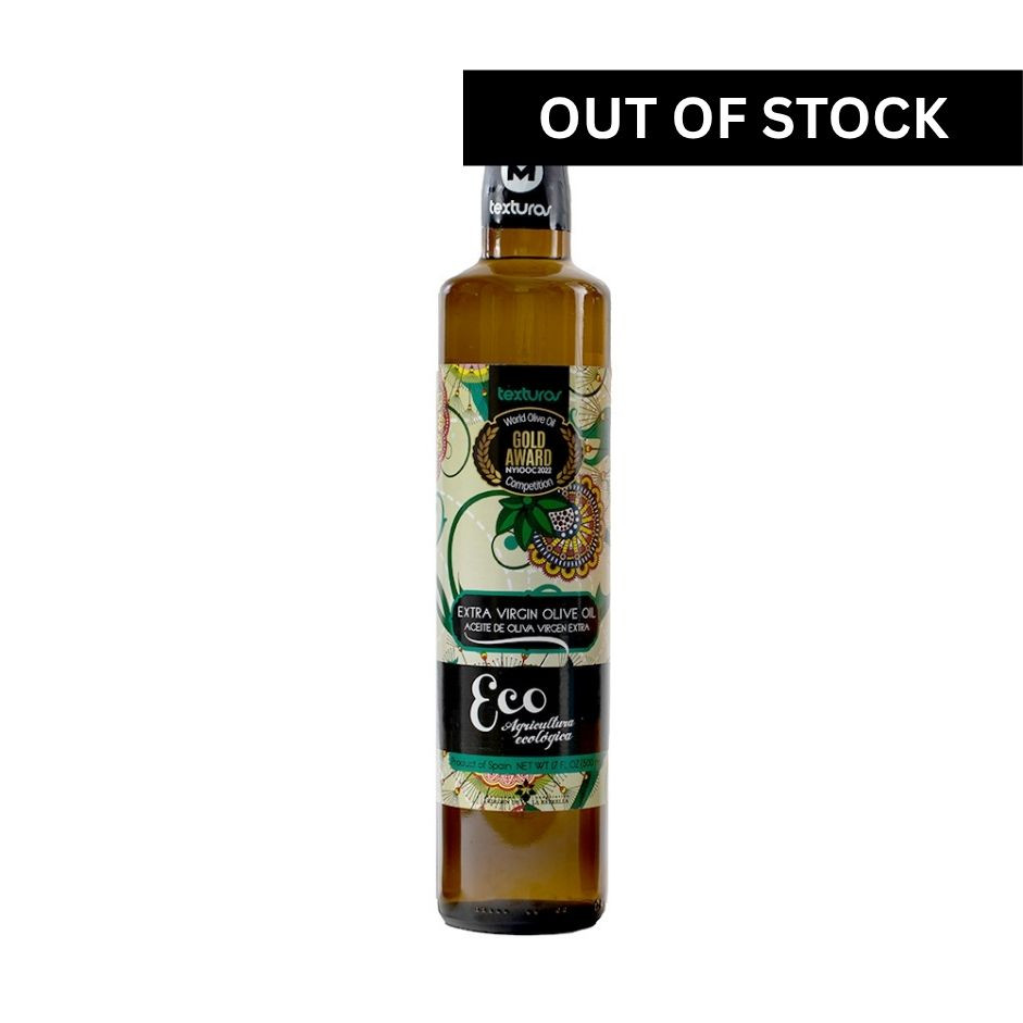 Texturas Organic Eco Agricultura Ecológica Extra Virgin Olive Oil 250ml – Award-Winning Spanish EVOO