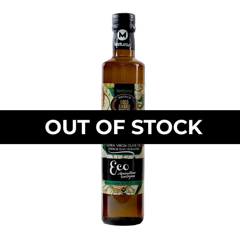 Texturas Organic Eco Agricultura Ecológica Extra Virgin Olive Oil 500ml – Award-Winning Spanish EVOO