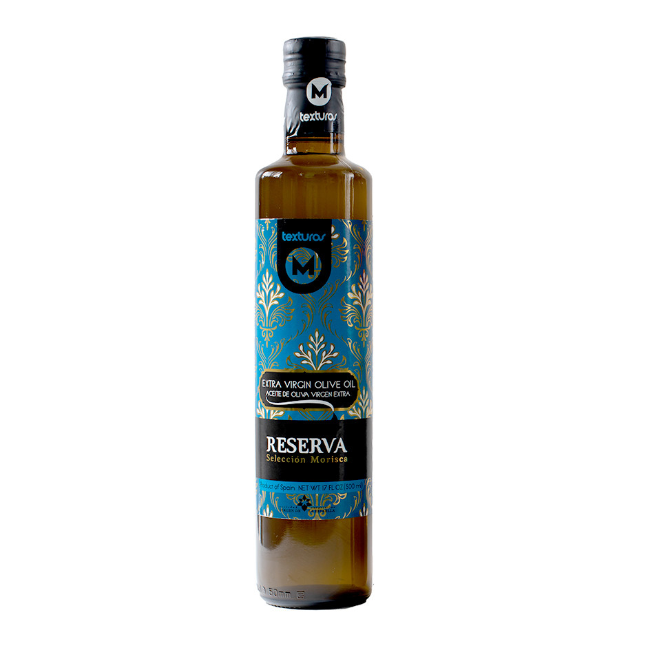 Texturas Reserva Extra Virgin Olive Oil 500ml – Early Harvest Morisca Spanish EVOO