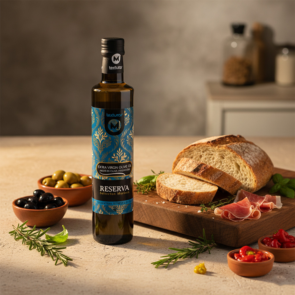 Texturas Reserva Extra Virgin Olive Oil 500ml – Early Harvest Morisca Spanish EVOO