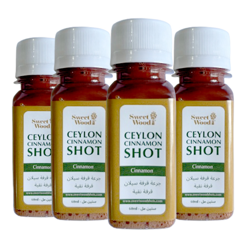 True Cinnamon Shot – 60ml Pack of  4