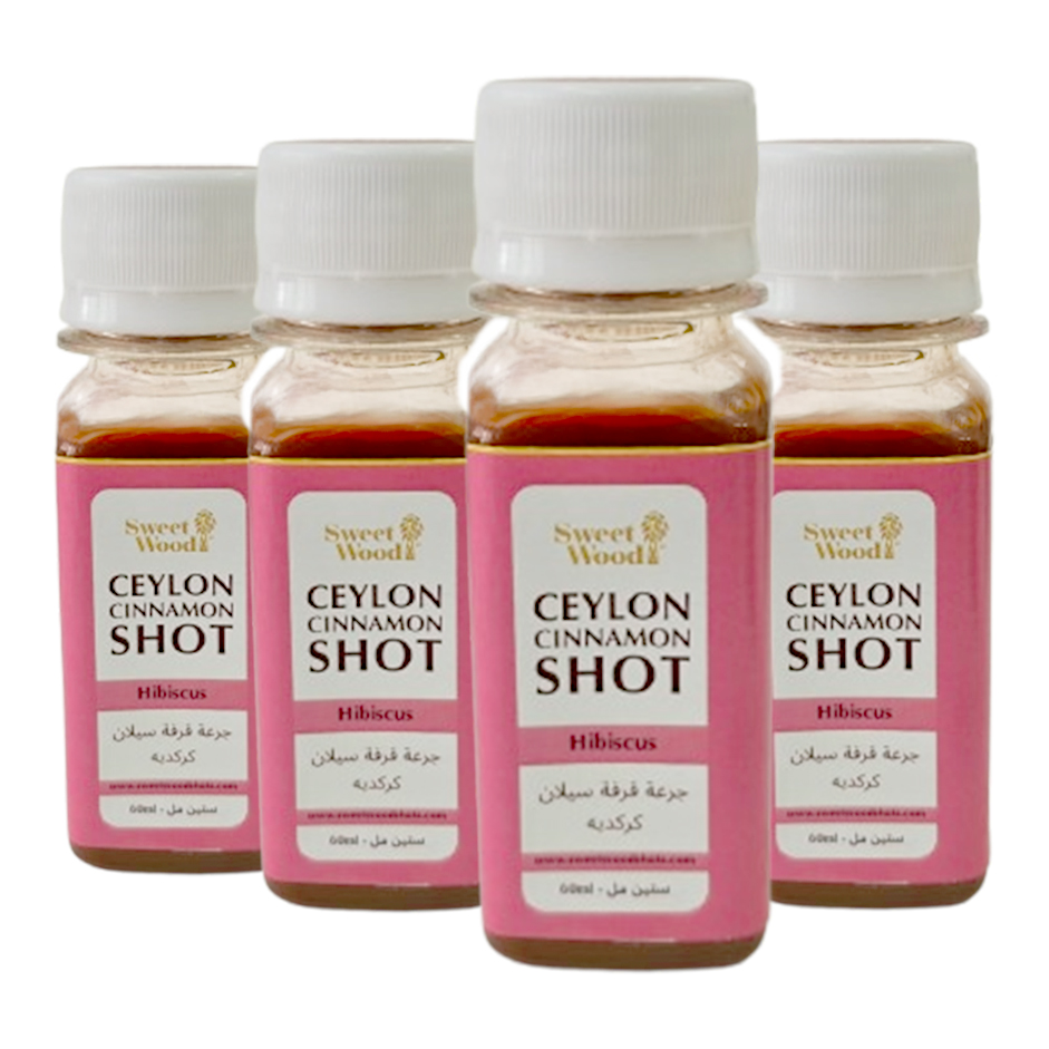 True Cinnamon Shot – Hibiscus – 60ml Pack of 4