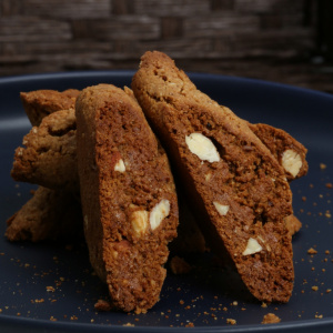 Image of G/F Almond Biscotti by Rootz Organics 300g