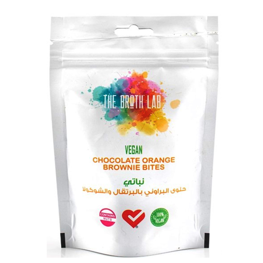 Vegan Chocolate Orange Zest Brownie Bites 50grm