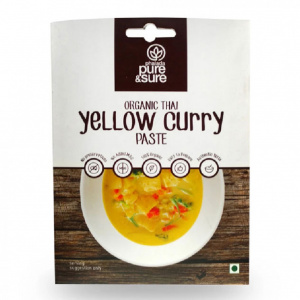 Image of Organic Thai yellow curry paste-50g