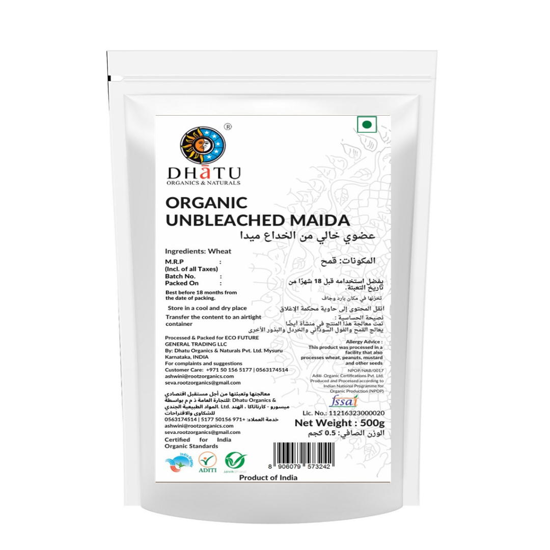 Unbleached Maida 500gm