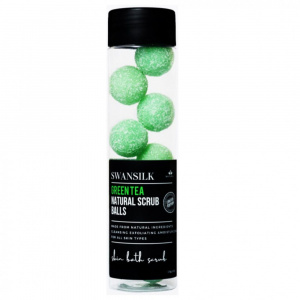 Image of Natural Scrub Balls Green Tea 170ml
