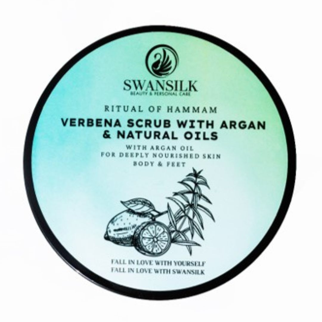 Natural Verbena Scrub & Argan Oil 200ml