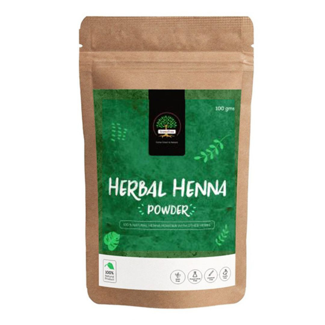 GreenTree Herbal Henna Powder-100G