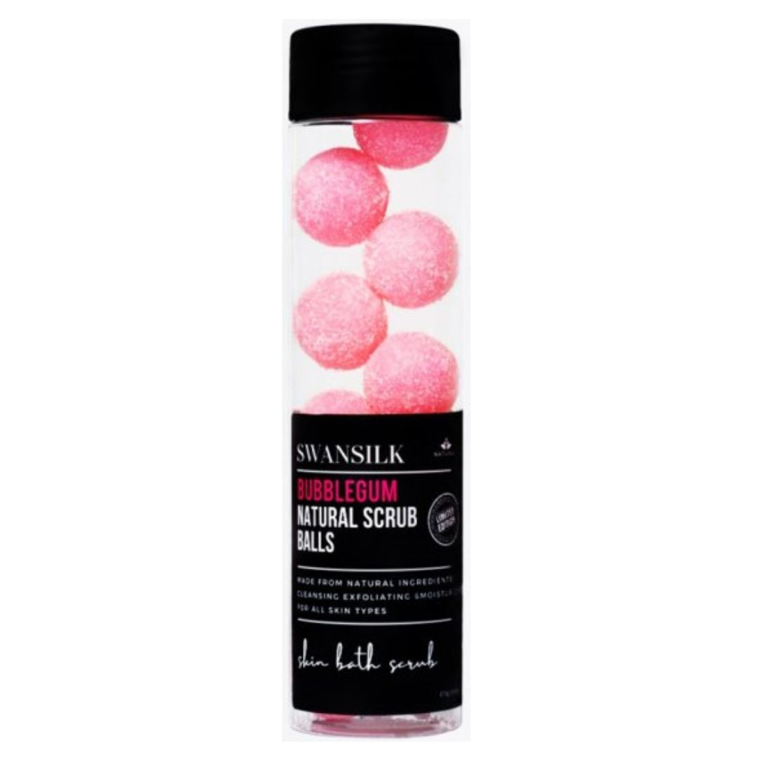 Natural Scrub Balls Bubblegum 170ml