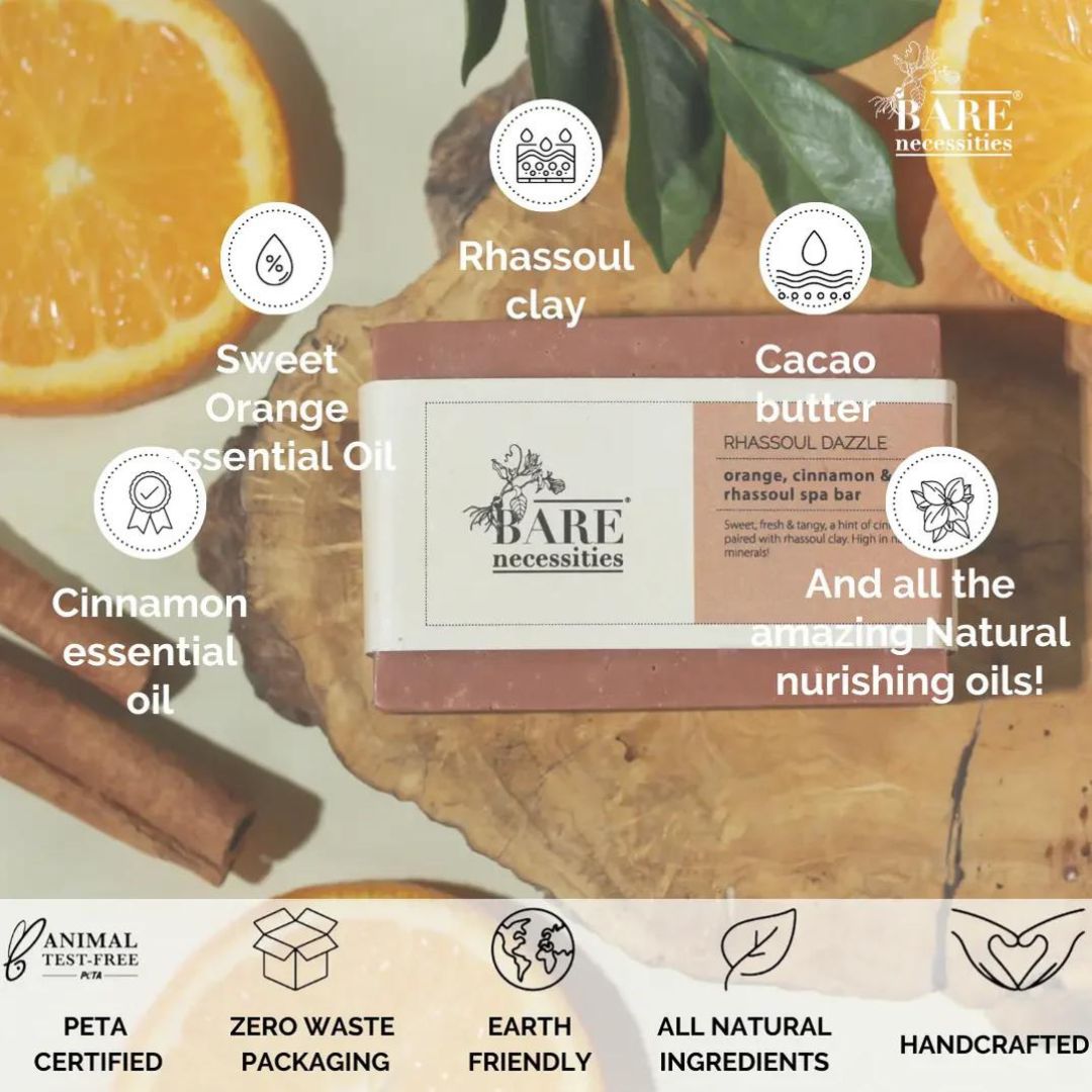 Rhassoul Dazzle - Orange Cinnamon & Rhassoul Spa Bar