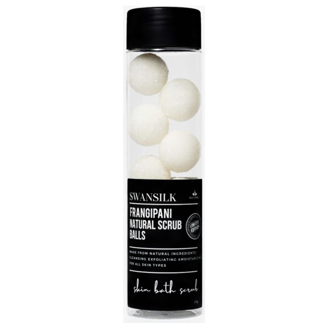 Natural Scrub Balls Frangipani 170ml