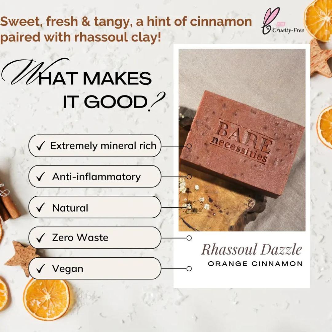 Rhassoul Dazzle - Orange Cinnamon & Rhassoul Spa Bar