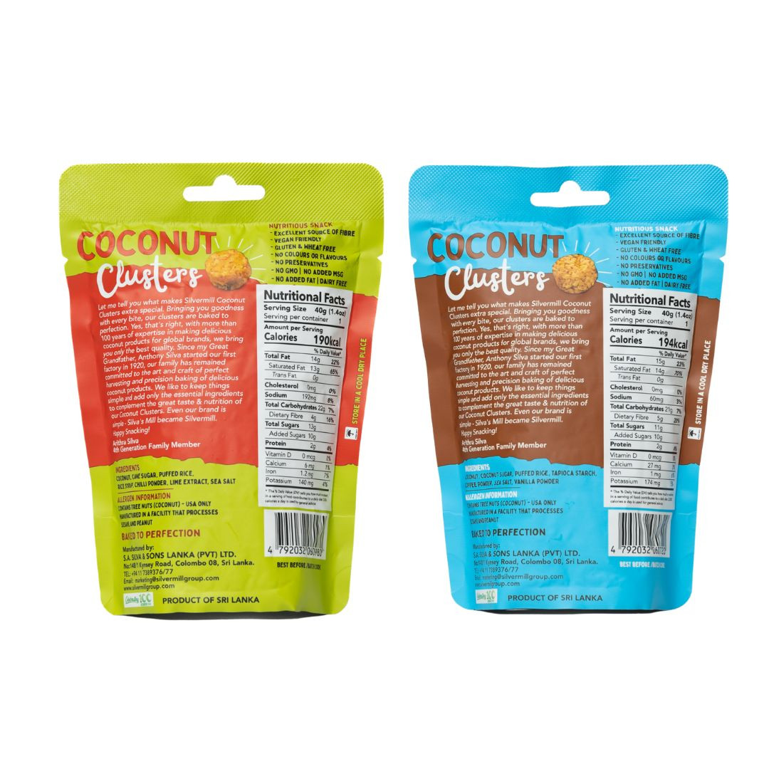 Coconut chips - pack of 3