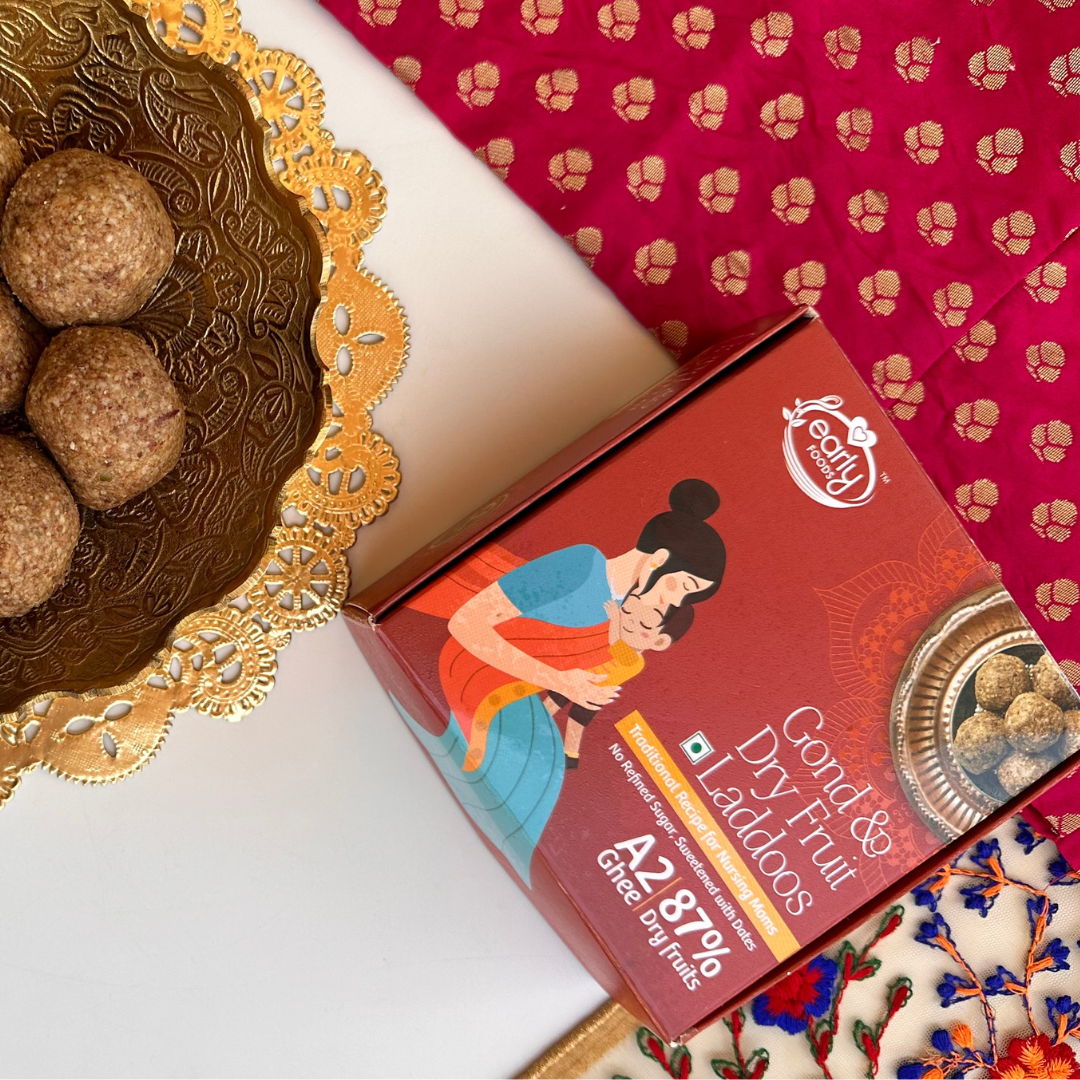 Early Foods -Gond & Dry Fruits Ghee Laddoos
