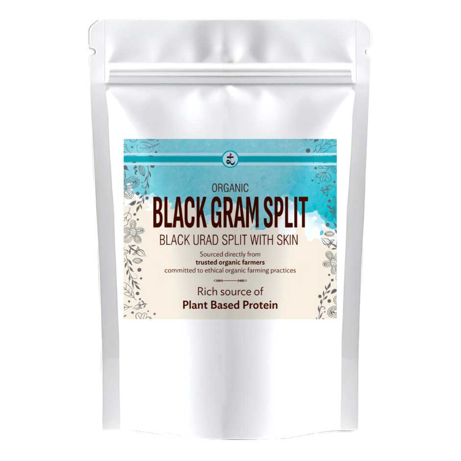 Organic Urad Dal Dhuli Split Dal 1kg