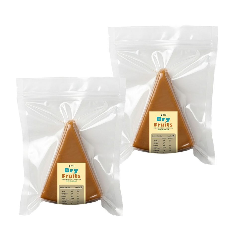 Vegan Aged Dry Fruits Cheese ~140g(Hand Cut) – Pack of 2