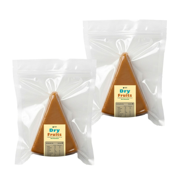 Image of Vegan Aged Dry Fruits Cheese ~140g(Hand Cut) – Pack of 2