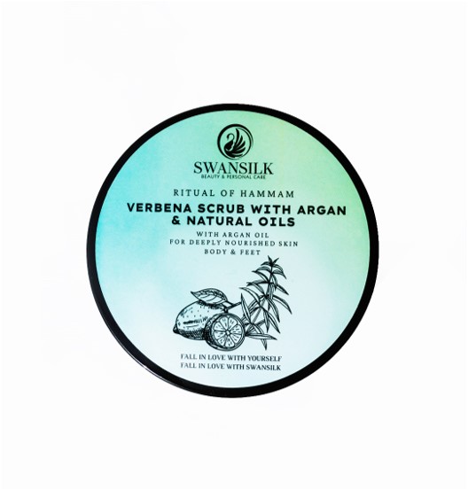 Natural Verbena Scrub & Argan Oil 200ml