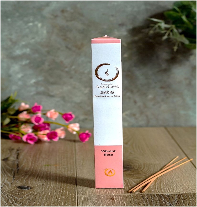 Agarbatti Sabki –Vibrant Rose 50g