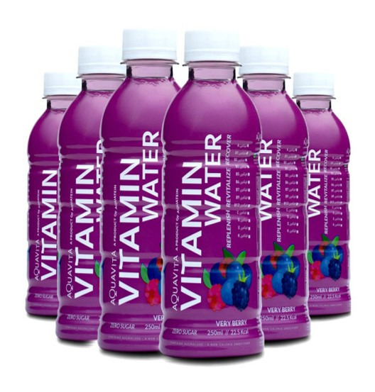 Vitamin Water 250 ml (Very Berry) - Pack Of 6