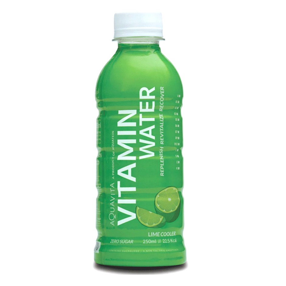Vitamin Water 250 ml (Lime Cooler) - Pack Of 6