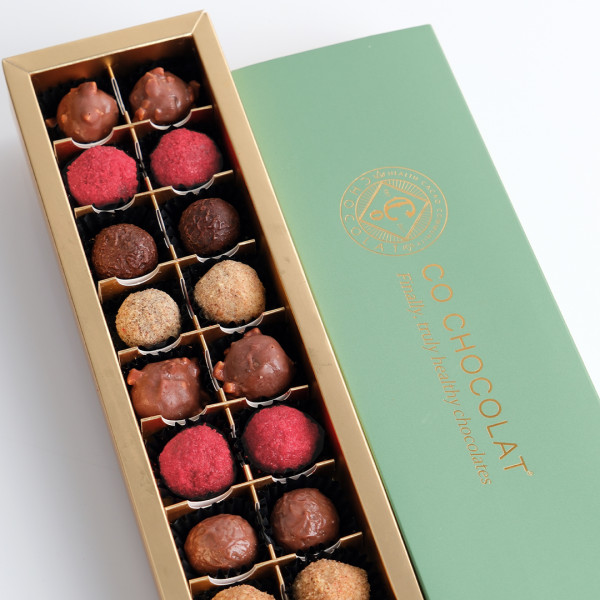 Image of Indulgent truffle in pencil box