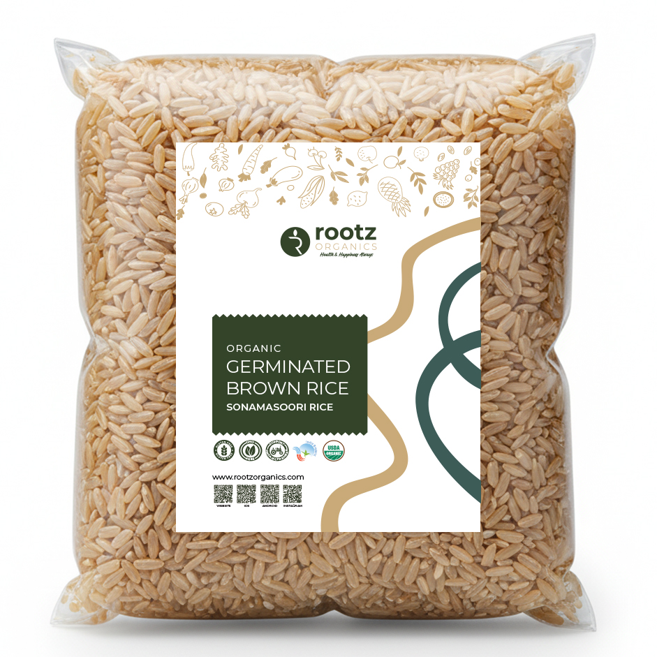 Organic Germinated Brown Rice (Short Grain) 3kg Bulk