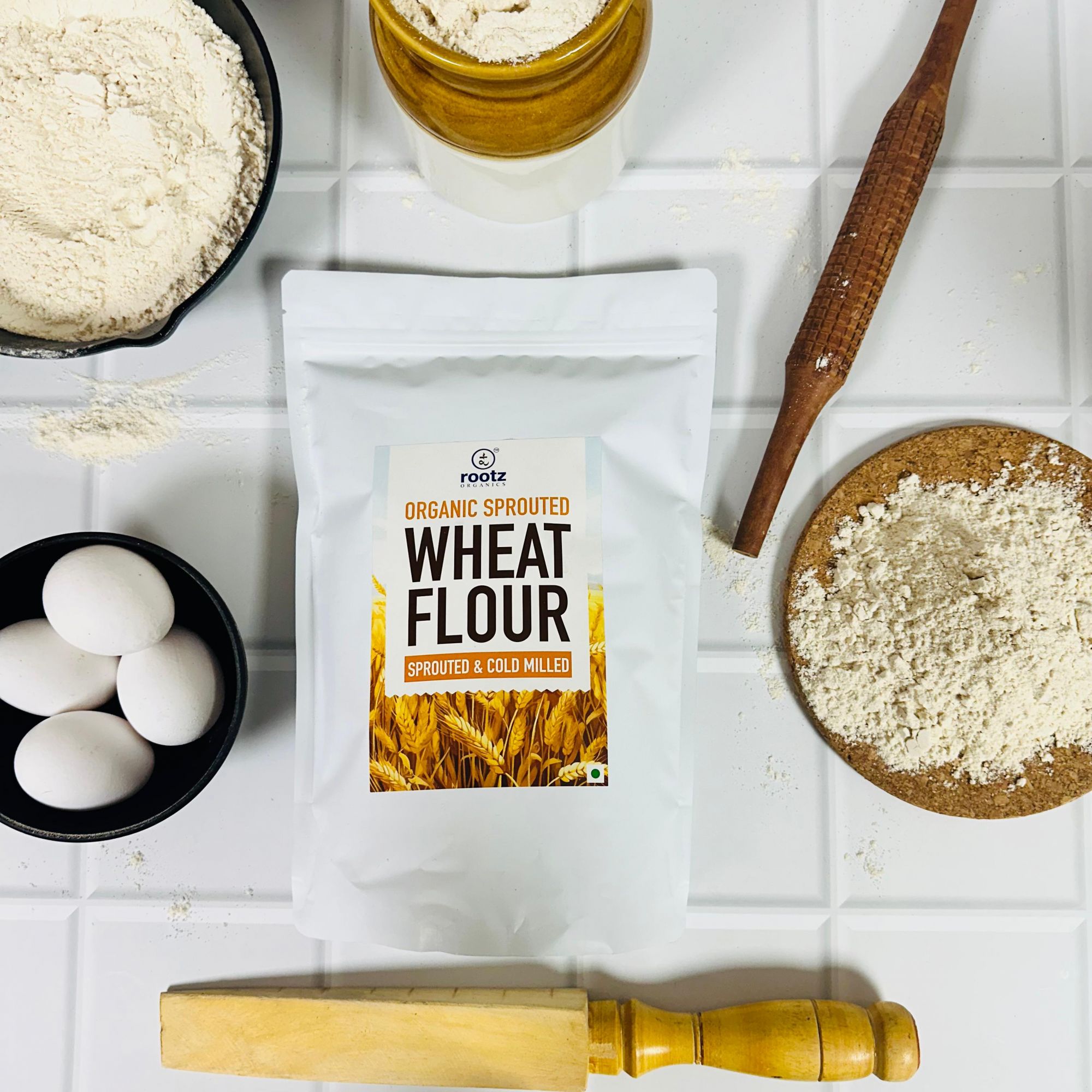 Organic Sprouted Wheat Flour (2kg)