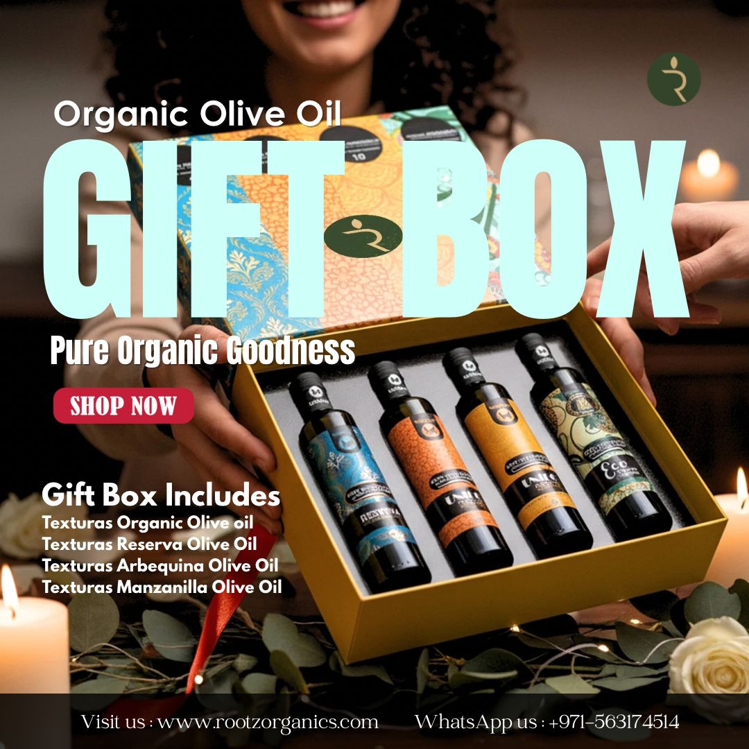 Texturas Gift Box – Premium Spanish Olive Oil Collection (4 x 250ml)