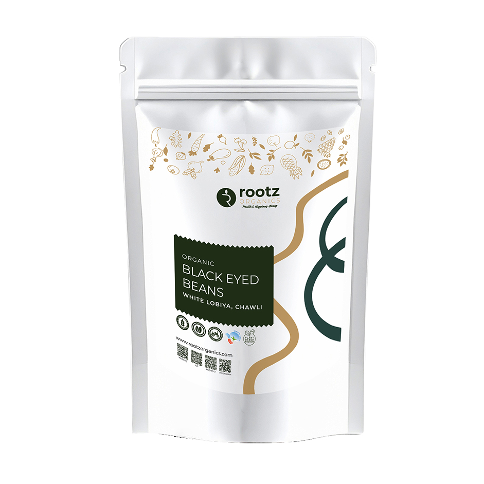 Organic Cowpea Black Eye (Chawli) Dal 1kg
