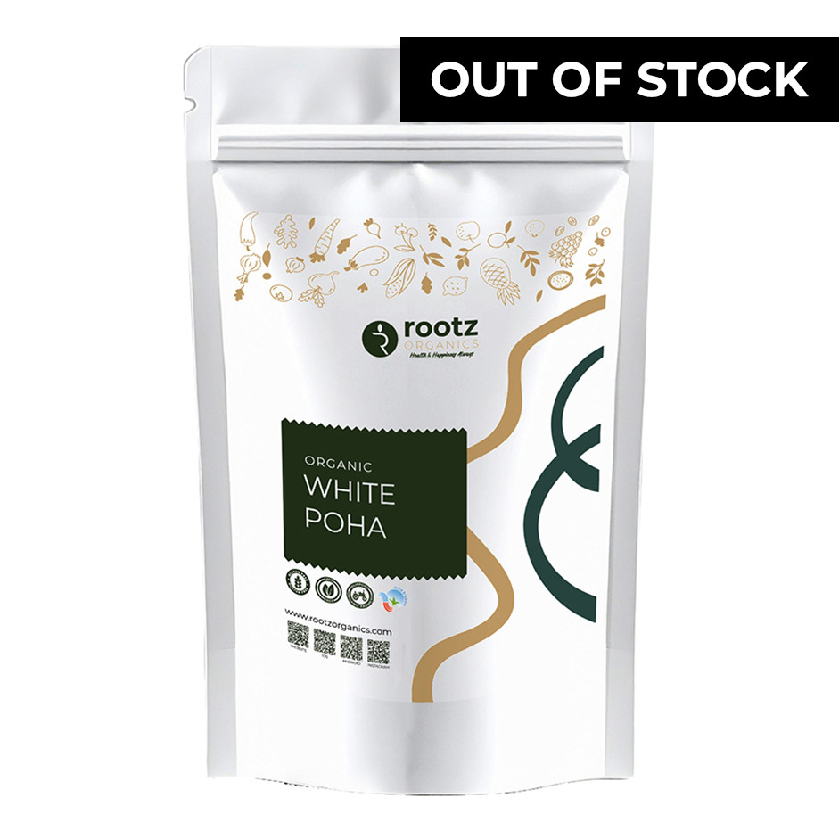 Organic White Poha (Flakes) 1kg