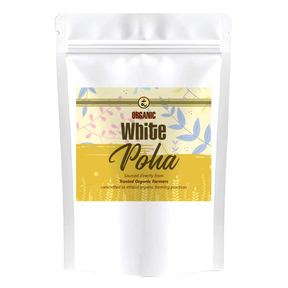 Organic White Poha (Flakes) 1kg