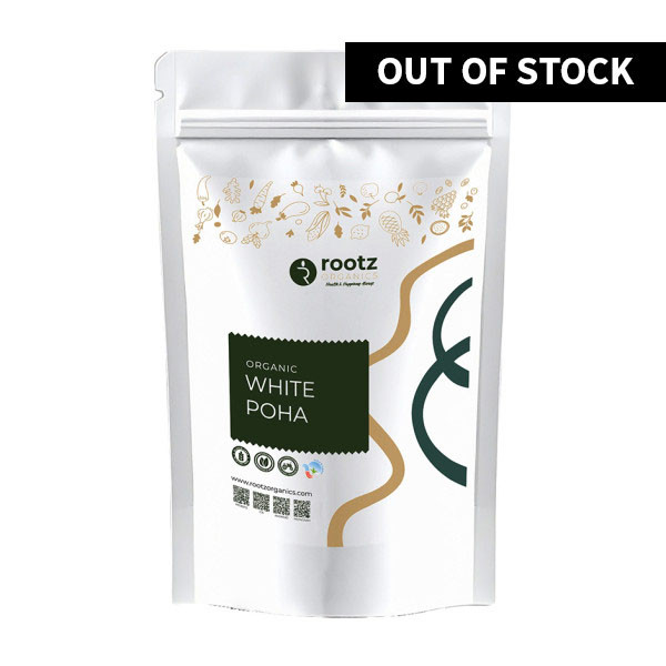 Organic White Poha (Flakes) 1kg