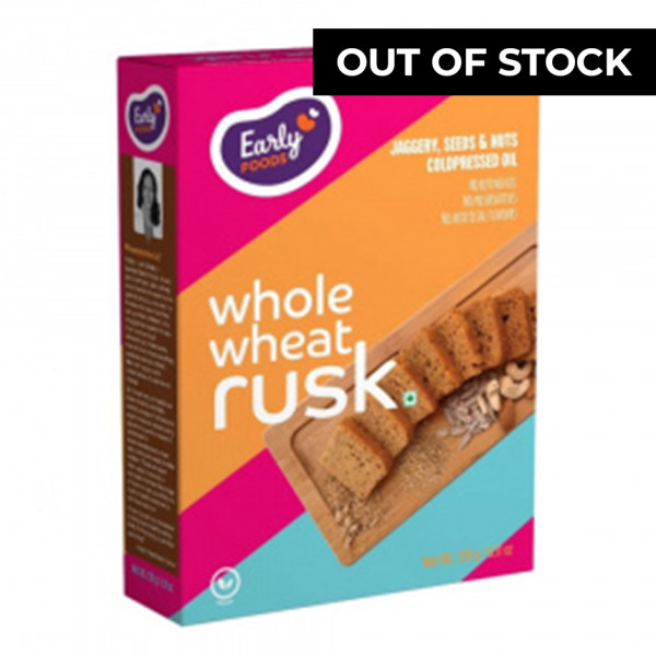Image of Early Foods-Whole Wheat Rusk 163g
