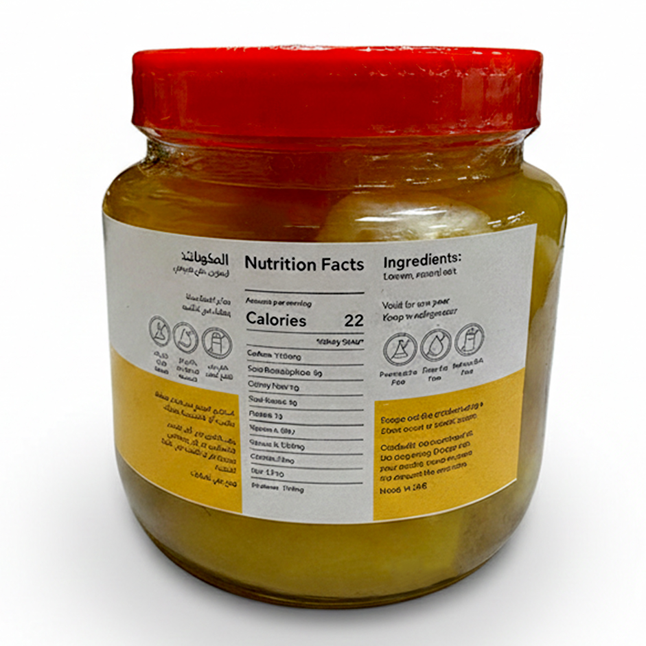 Yellow Lemon Sauerkraut – Naturally Fermented Lemon & Sea Salt-500g