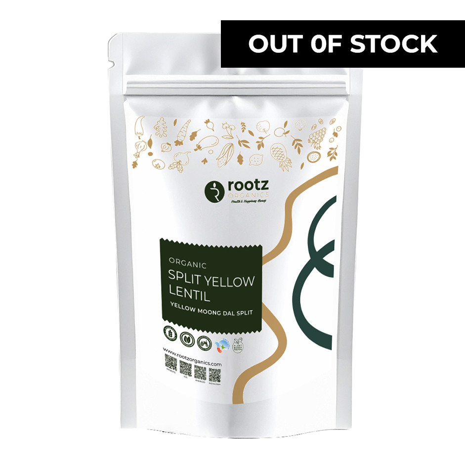 Organic Moong Dal Dhuli Split (Yellow) Dal 1kg
