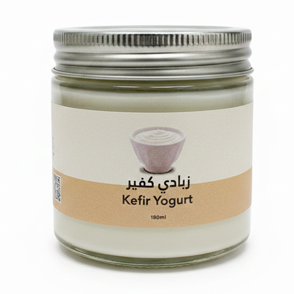 Goat’s Milk Kefir Yogurt 180ml– Probiotic Fermented Yogurt
