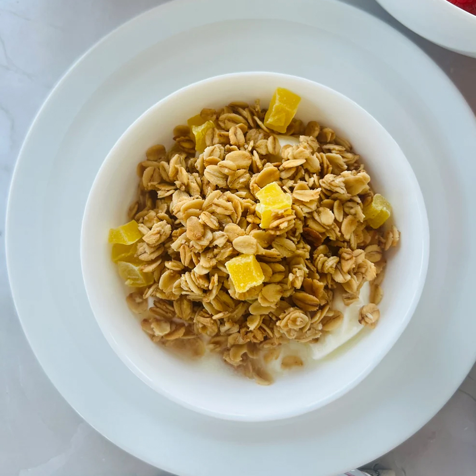 GRANOZ Zesty Lemon Granola with Dried Mango 200g | Rootz Organics
