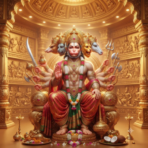 Panchmukhi Hanuman Kavach Path and Pooja