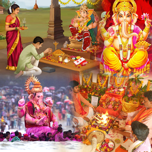 Ganesh Chaturthi Puja Abhishekam
