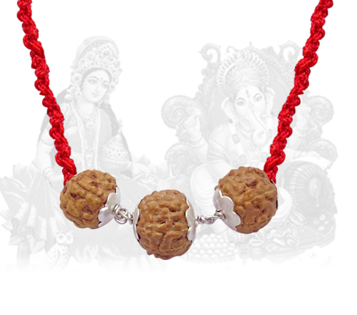 Lakshmi Ganesha Rudraksha Kavach Indonesian