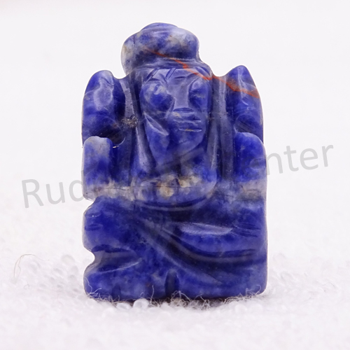 Lapis Lazuli Ganesha Idol