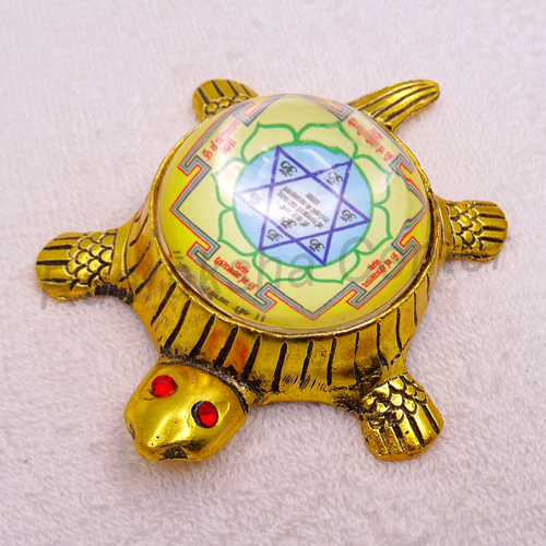 Tortoise with Ganesha Yantra