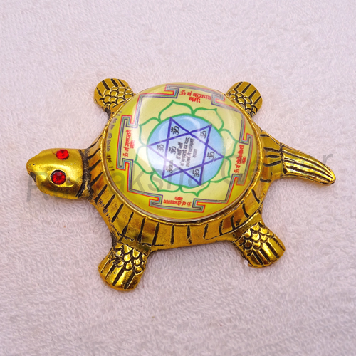 Tortoise with Ganesha Yantra